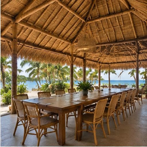 Illustrative family day cabanas
